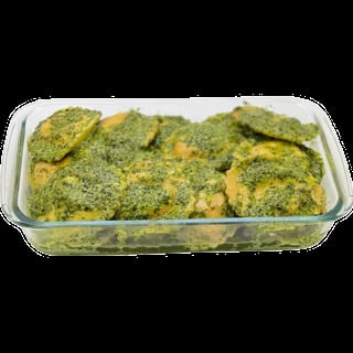 Ravioli with Pesto Sauce Platter