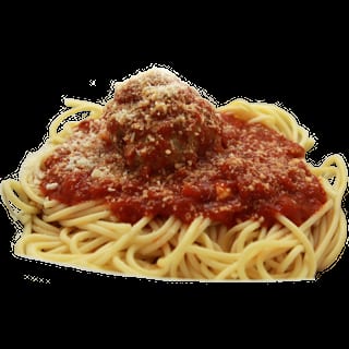 Spaghetti and Meatballs Dish